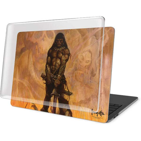 Frazetta Barbarian MacBook Pro 13in M1 (2021) Case plus Skin